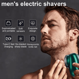 Mini-Shave Portable Electric Shaver - Compact, Fast Charging, Waterproof