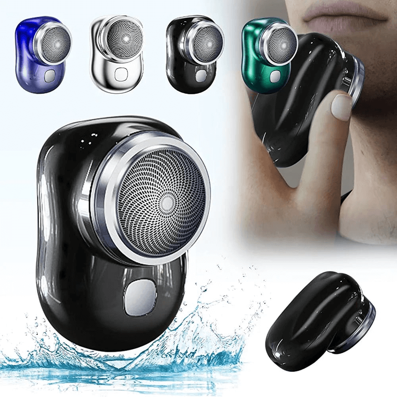 Mini-Shave Portable Electric Shaver - Compact, Fast Charging, Waterproof