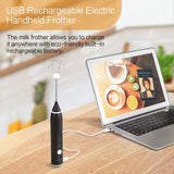 2 in 1 USB Rechargeable Coffee Beater